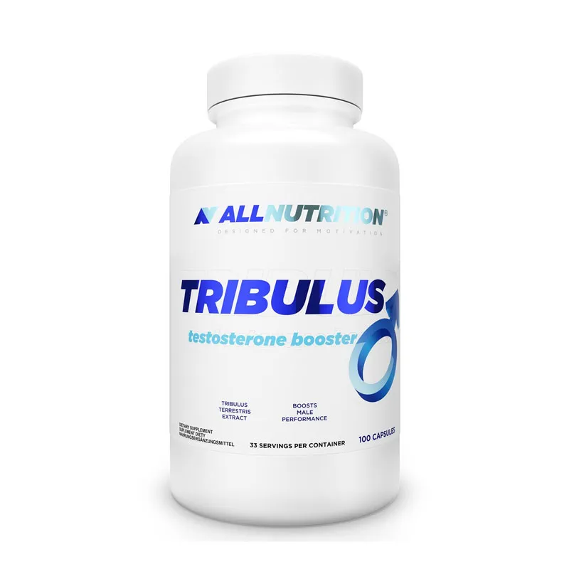 Allnutrition Tribulus Testosterone Booster, suplement diety, 100 kapsułek