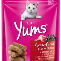 Vitakraft Cat Yums przysmak dla kota kaczka z czarnym bzem, 40 g