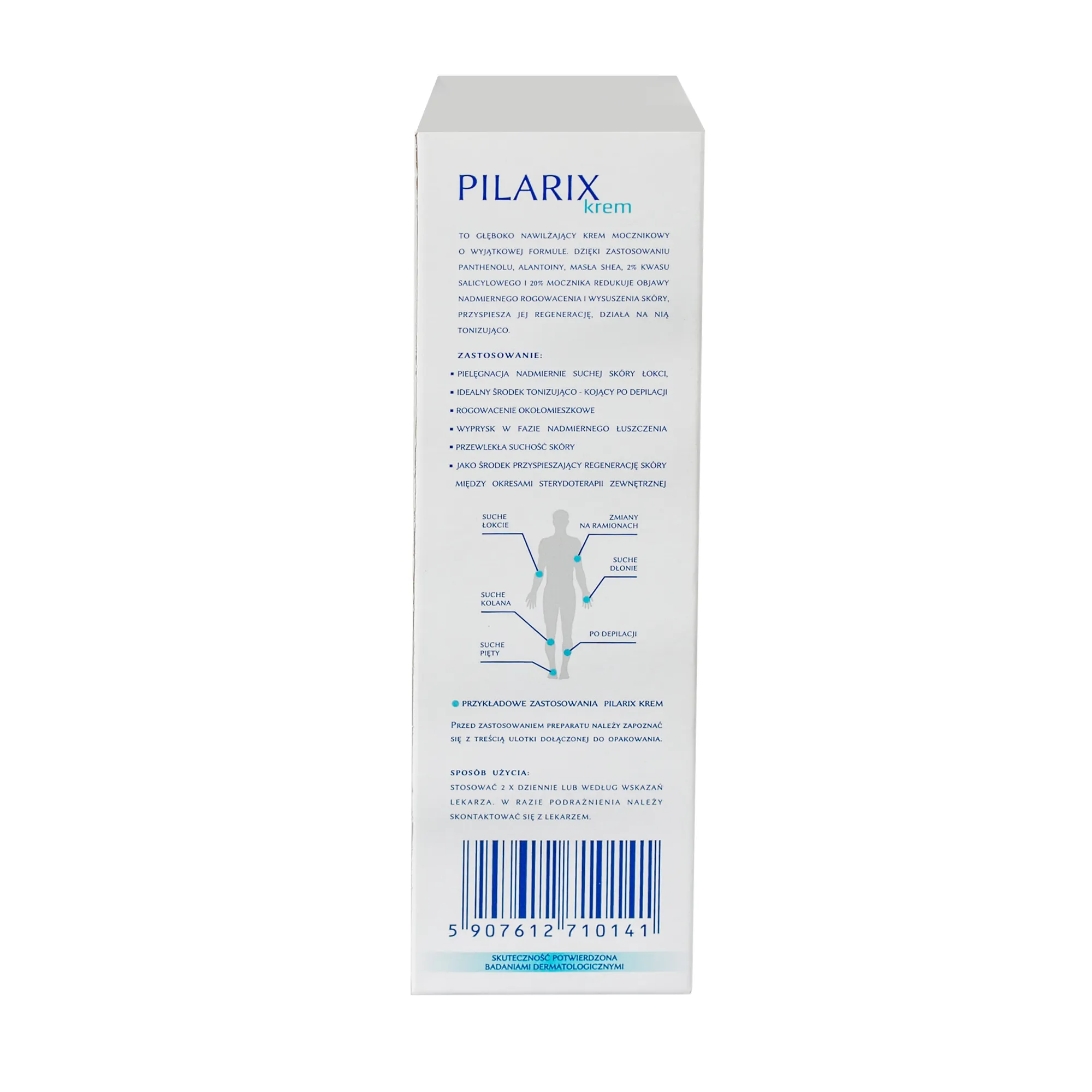 Pilarix, krem nawilżająco-pielegnujący do skóry, 50 ml 