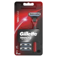 Gillette Match3 Start RedStar maszynka do golenia + wkłady, 1 szt. + 3 ostrza
