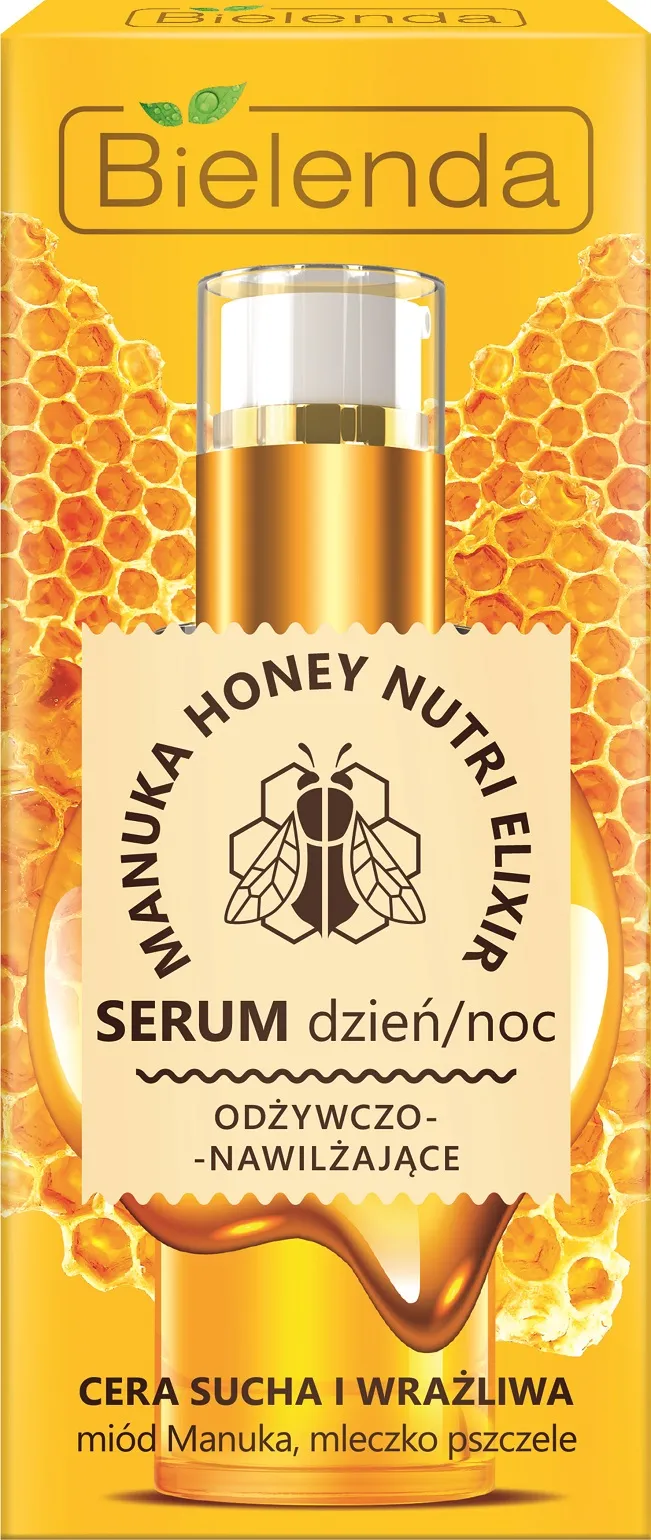 Bielenda Manuka Honey Nutri Elixir serum odżywczo-nawilżające na dzień i noc, 30 g