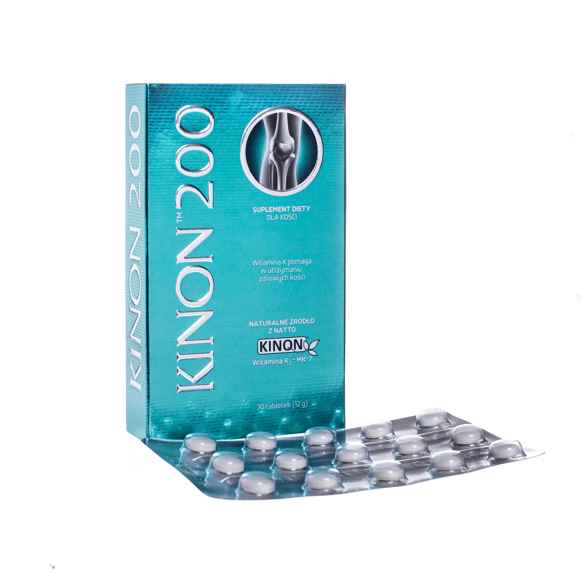 Kinon 200, suplement diety, 30 tabletek 