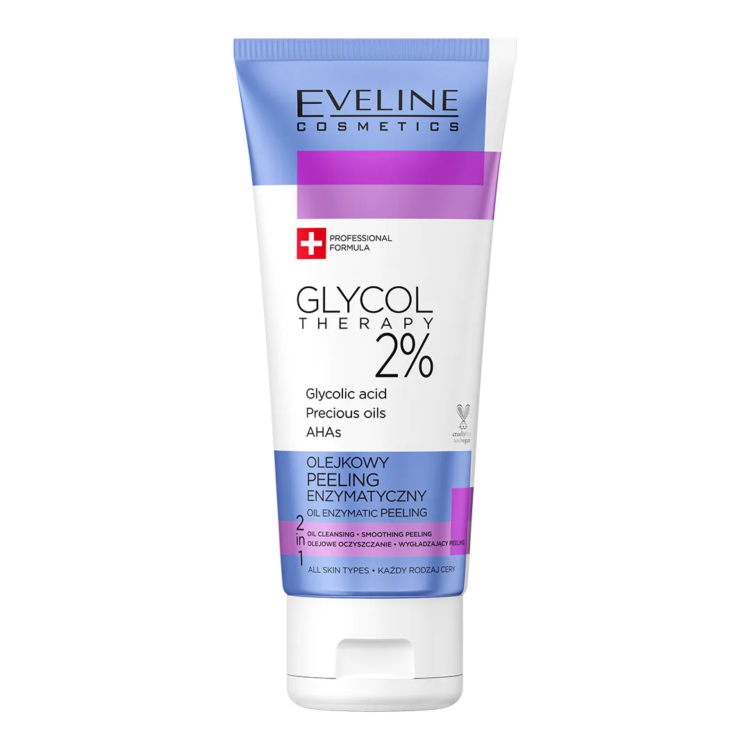 Eveline Cosmetics Glycol Therapy olejkowy peeling enzymatyczny 2%, 100 ml