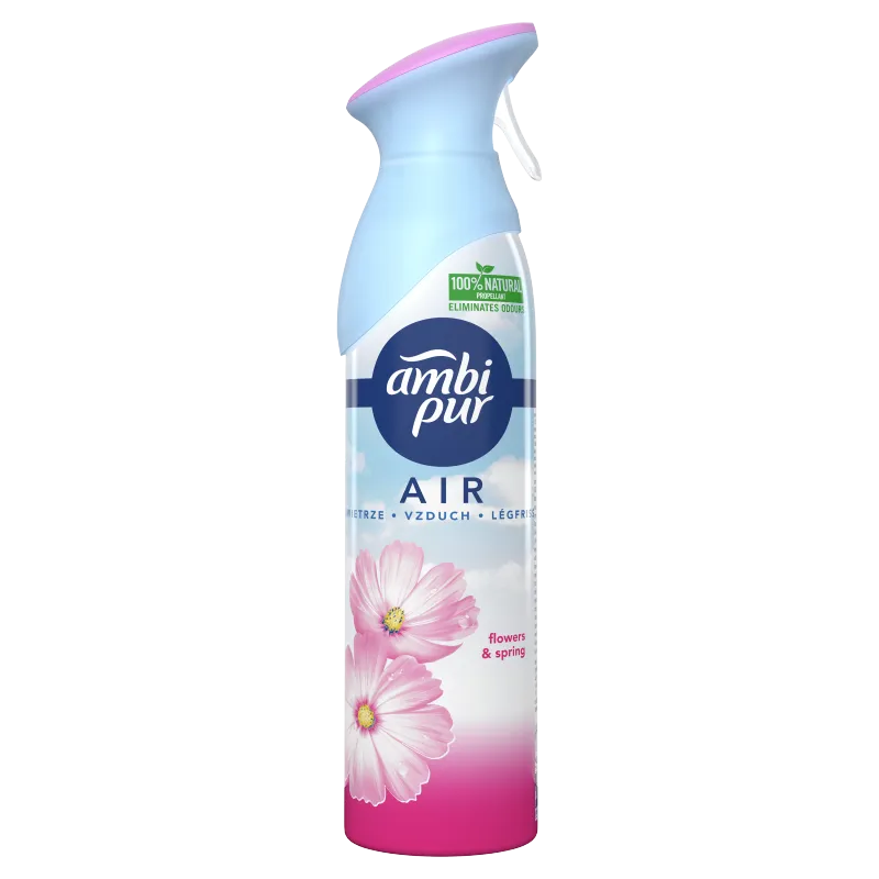 Ambi Pur Flower & Spring Odświeżacz powietrza w sprayu, 300 ml