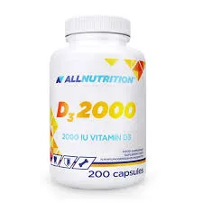 Allnutrition Witamina D3 2000, suplement diety, 200 kapsułek