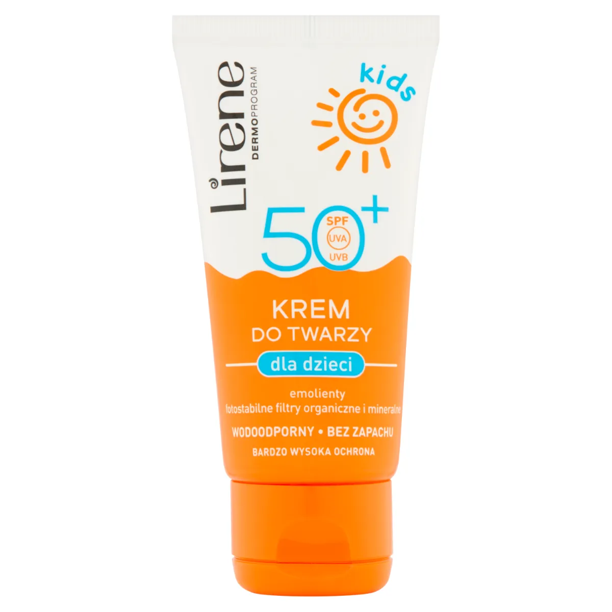 Lirene Kids krem do twarzy dla dzieci SPF 50+, 50 ml