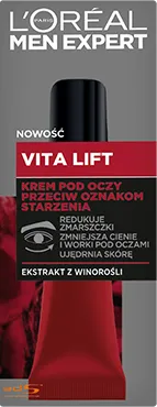 L`Oreal Men Expert Vita Lift Krem pod oczy przeciwzmarszczkowy, 15 ml