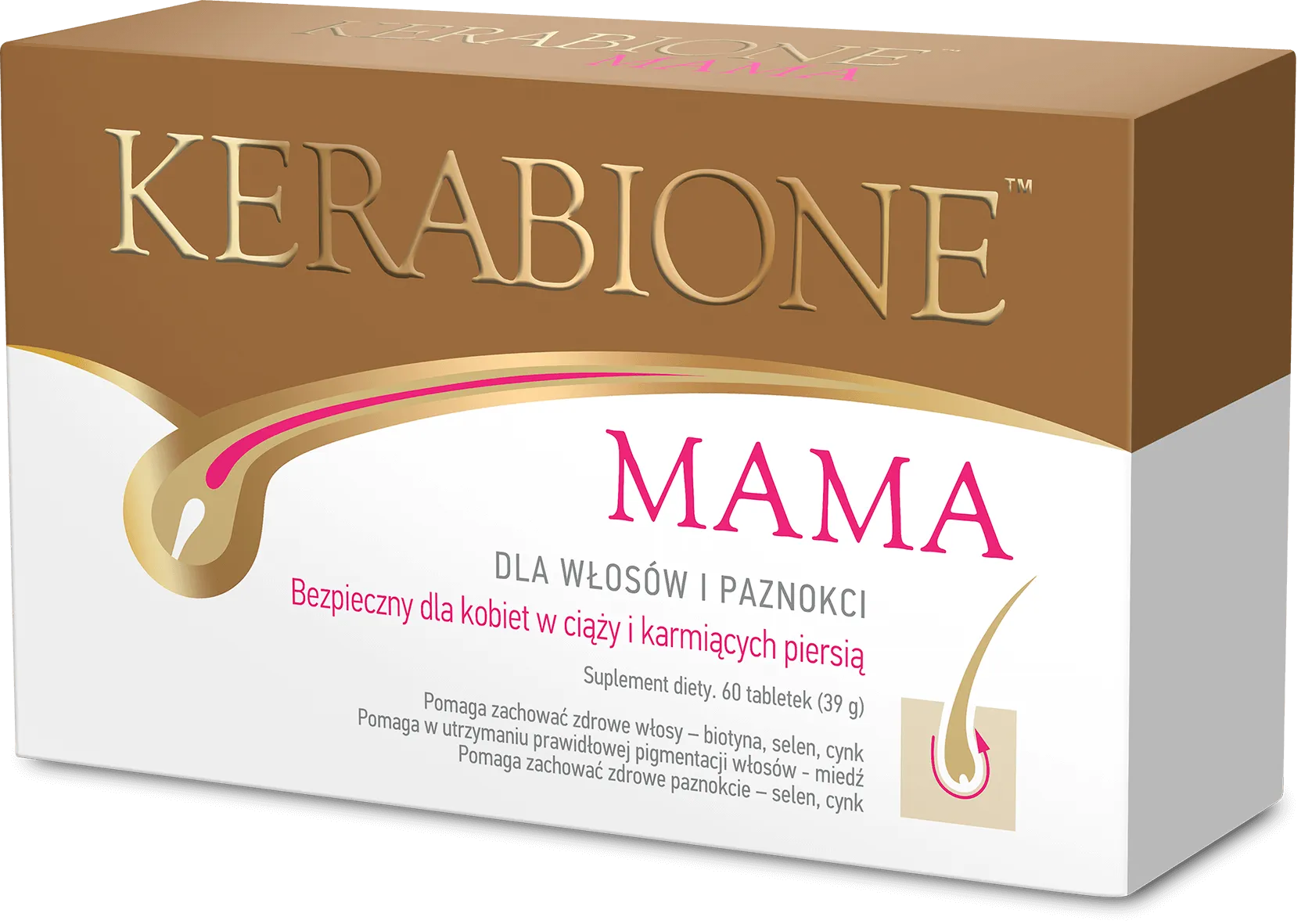 Kerabione Mama, suplement diety, 60 tabletek