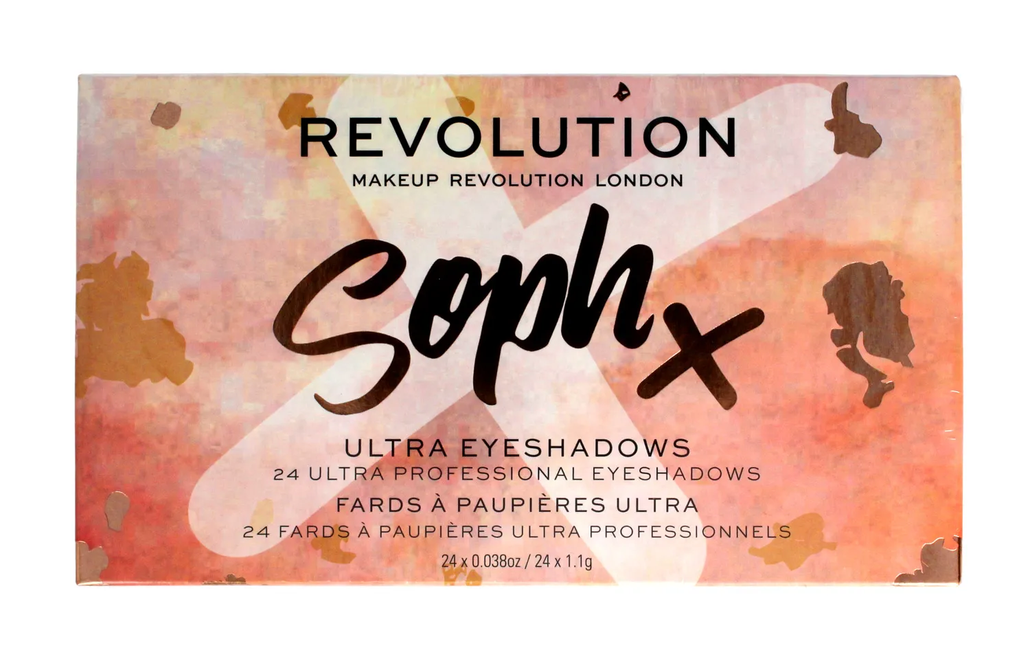 MakeUp Revolution Soph X paleta cieni do powiek, 26,6 g