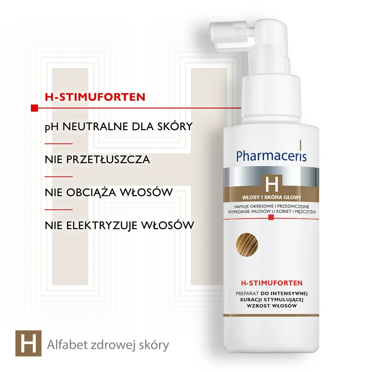 Pharmaceris H H-Stimuloforten preparat do intensywnej kuracji stymulacyjnej wzrost włosów 125 ml 