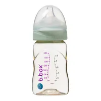 b.box butelka ze smoczkiem z PPSU do karmienia niemowląt, Sage, 1 szt.