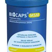 ForMeds Bicaps MSM, suplement diety, 60 kapsułek