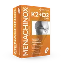 Menachinox K2+D3, suplement diety, kapsułka miękka, 60 sztuk