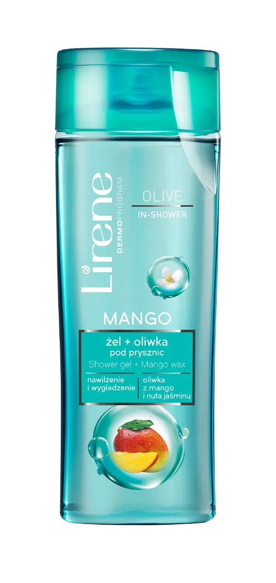 Lirene MANGO żel + oliwka pod prysznic, 250 ml