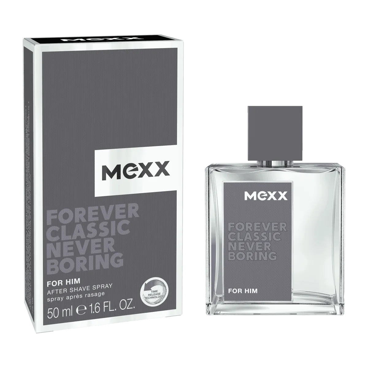 Mexx Forever Classic Never Boring For Him Woda toaletowa dla mężczyzn, 50 ml 