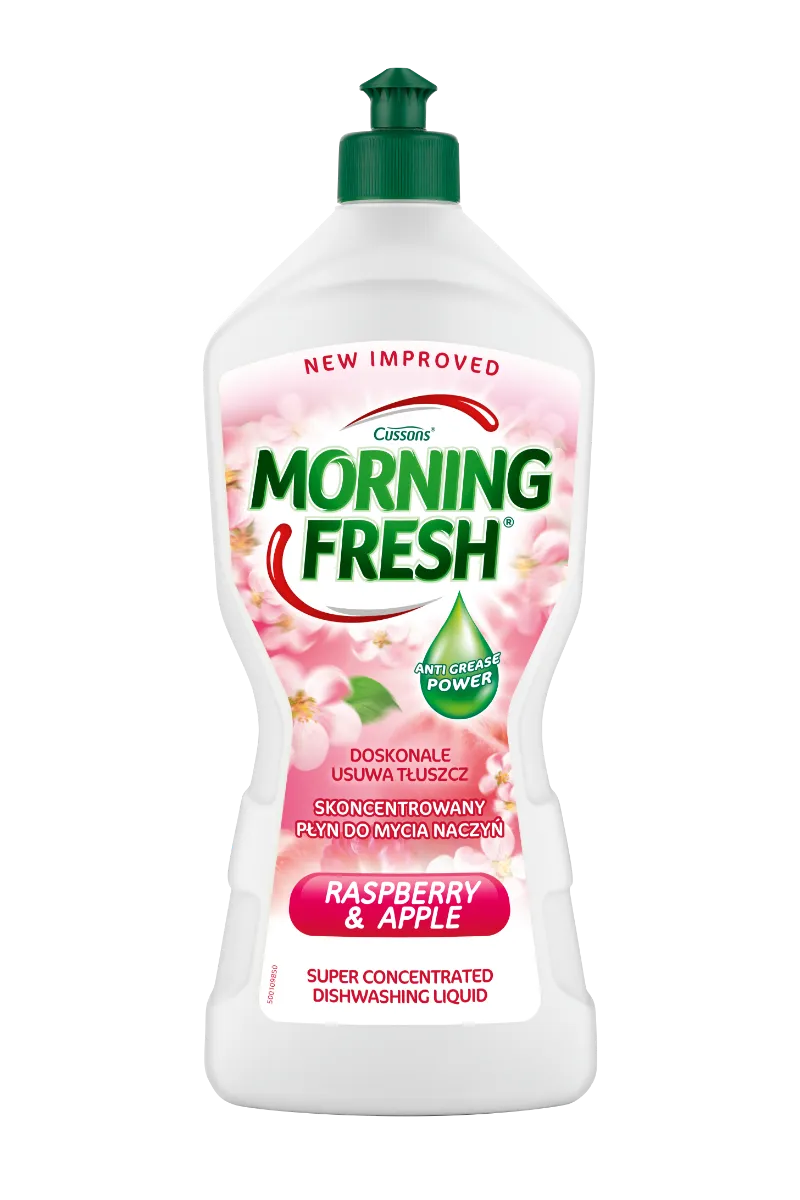 Morning Fresh Raspberry & Apple Skoncentrowany płyn do mycia naczyń, 900 ml