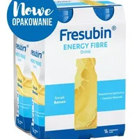 Fresubin Energy Fibre Drink, smak bananowy, 4x200 ml