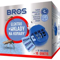 BROS Elektro + wkłady na komary, 1 szt.