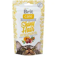 Brit Care Cat Snack Shiny Hair przysmak dla kotów, 50 g