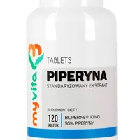 MyVita, Piperyna 95% 10mg, ekstrakt, suplement diety, 120 tabletek