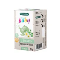 Premium Rosa Herbi Baby Herbatka ziołowa z rumiankiem dla dzieci i niemowląt od 4. miesiąca życia,  20 torebek