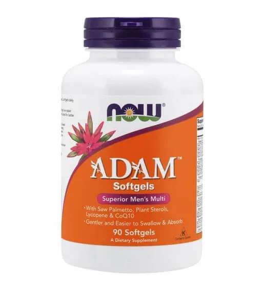 Now Foods Adam Multiwitamina dla Mężczyzn, suplement diety, 90 kapsułek