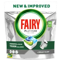Fairy Platinum All-in-one Kapsułki do zmywarki Green, 30 szt.