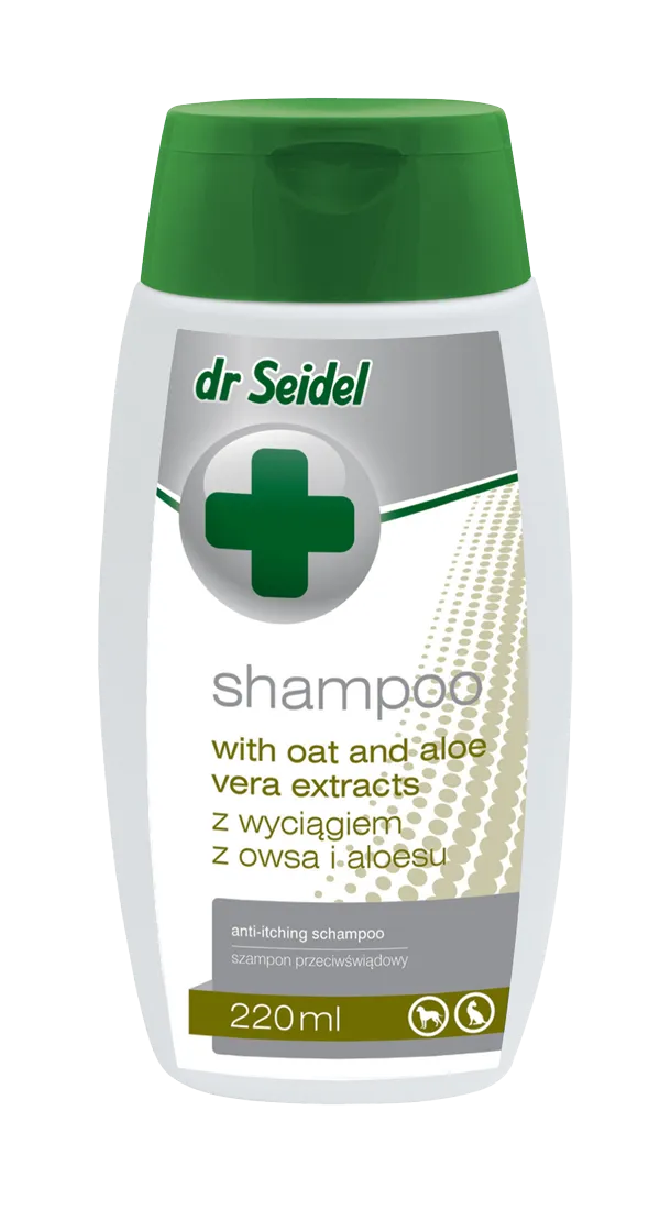 dr Seidel szampon z wyciągiem z owsa i aloesu, 220 ml