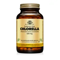 Solgar Chlorella, suplement diety, 100 kapsułek