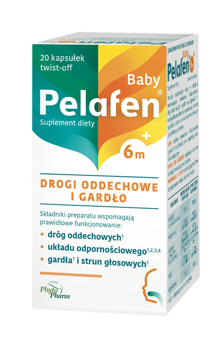 Pelafen Baby, suplement diety, 20 kapsułek