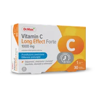 Vitamin C Long Effect Forte 1000 mg Dr.Max, suplement diety, 30 tabletek