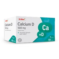 Calcium D 500 mg Dr.Max, suplement diety, 60 tabletek