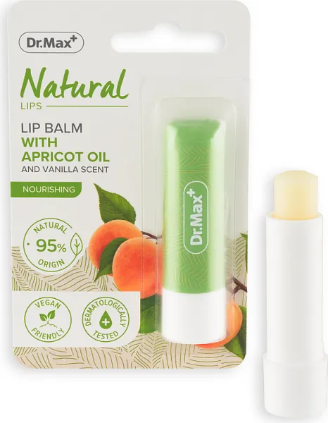 Natural Lips Dr.Max, odżywczy balsam do ust, 4,8 g 