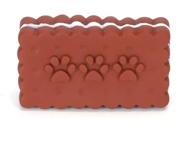 Nobleza piszcząca zabawka dla psa ciastko 10x6 cm, 1 szt. 
