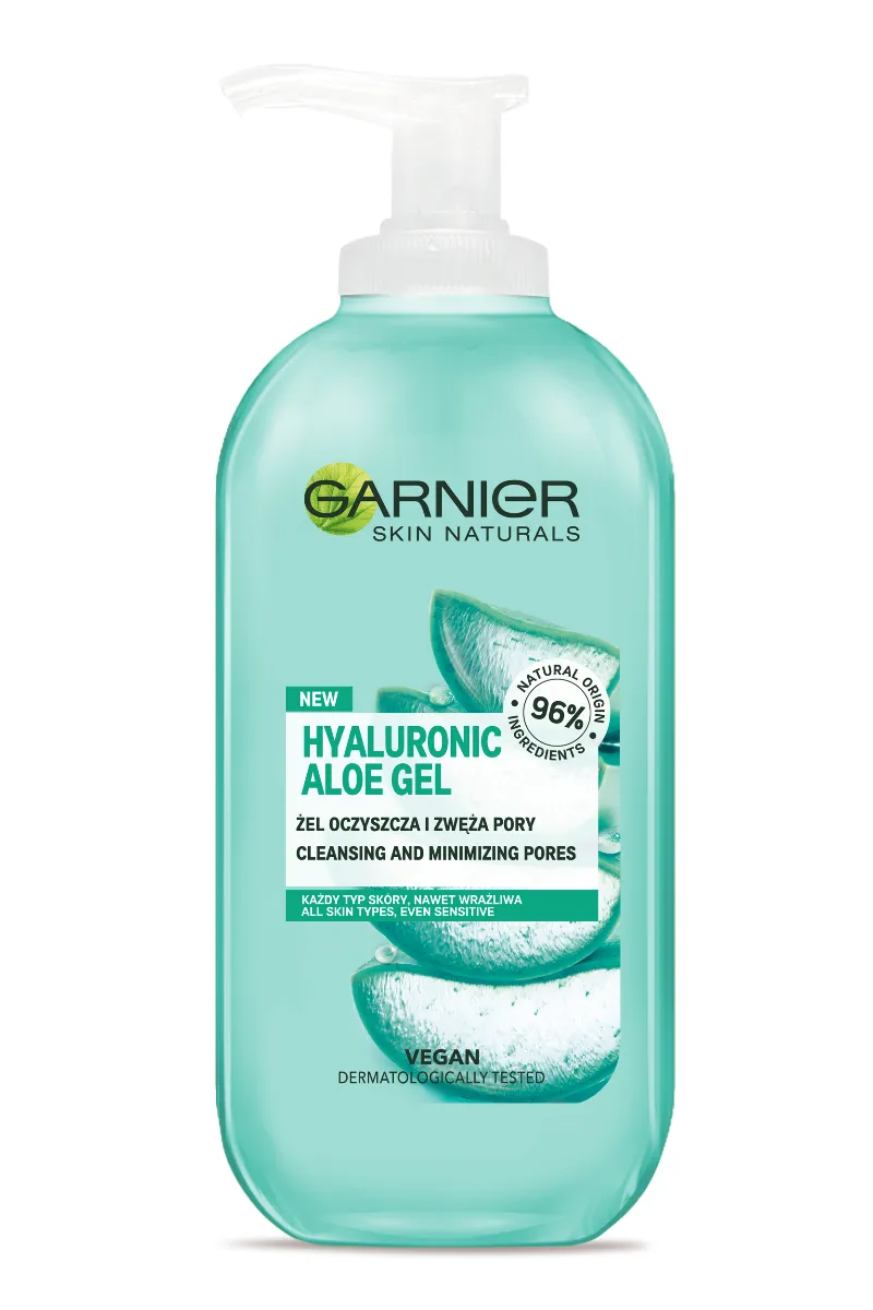 Garnier Skin Naturals Hyaluronic Aloe Żel oczyszczający do twarzy, 200 ml