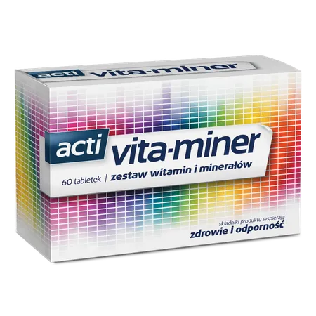 Acti Vita-Miner, suplement diety, 30 tabletek