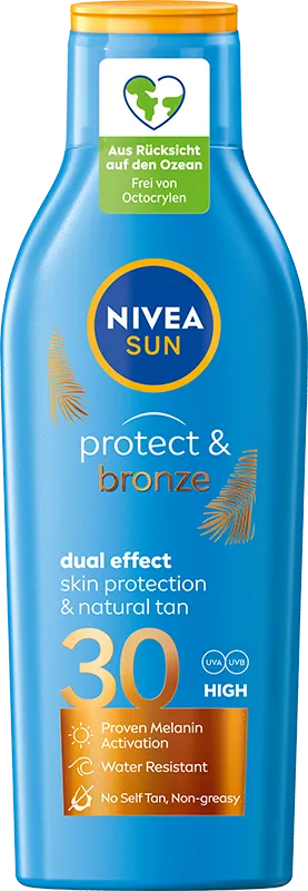 Nivea Sun Protect & Bronze balsam do opalania, SPF 30, 200 ml