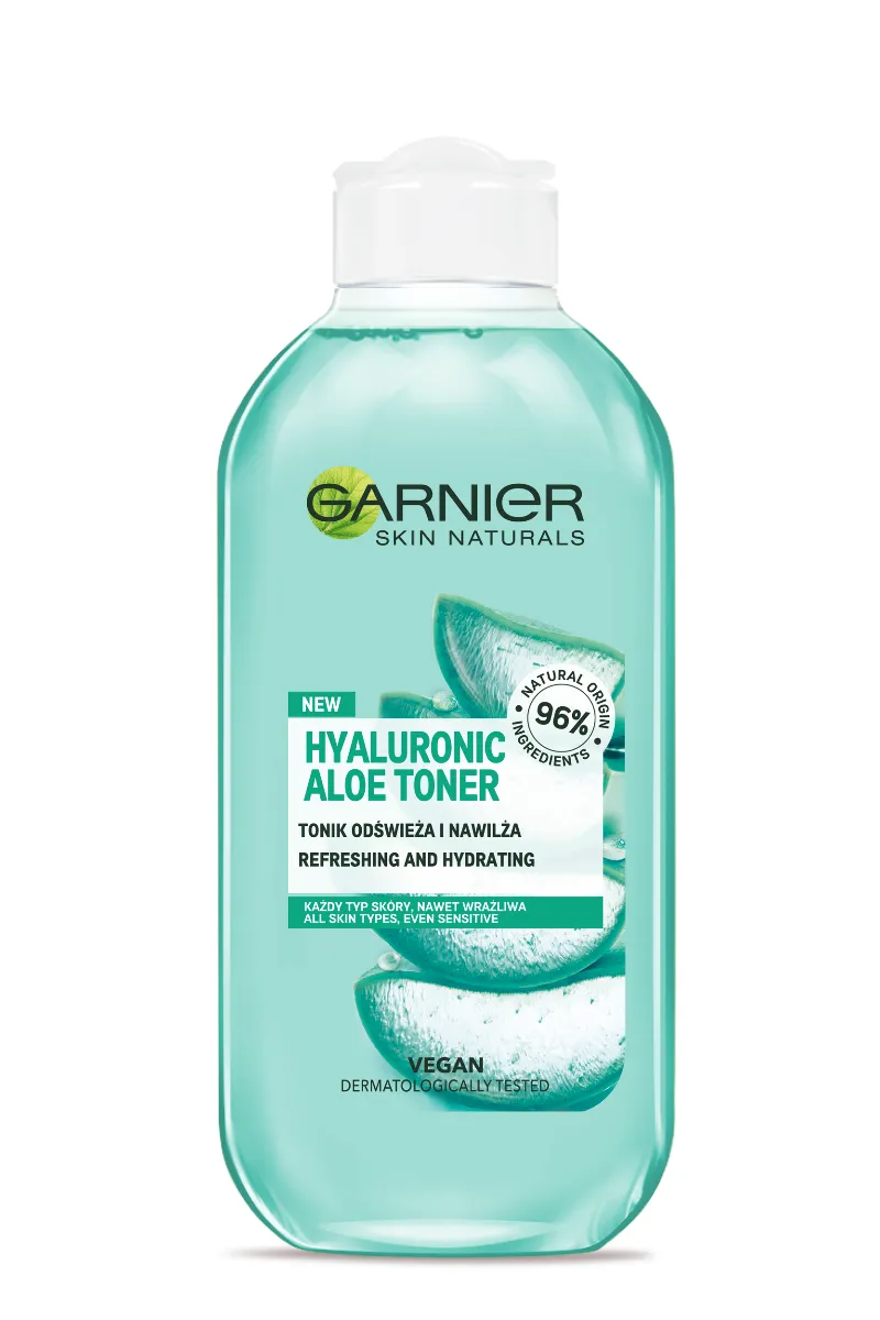 Garnier Skin Naturals Hyaluronic Aloe Tonik do twarzy, 200 ml