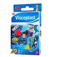 Viscoplast Plastry Cool, dekorowane plastry dla dzieci, 20 sztuk