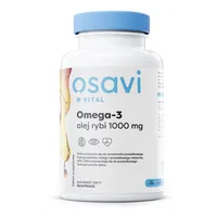 Osavi Omega-3 Olej Rybi Molecularly Distilled, 1000mg, 60 kapsułek