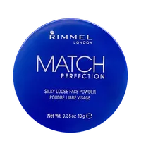 Rimmel Match Perfection Silky Loose Face Powder Puder sypki 001 Transparent, 10 g