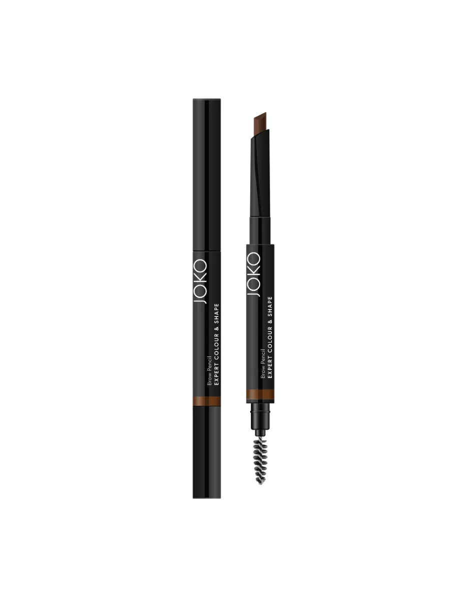 JOKO Expert Colour & Shape Brow Pencil Kredka do brwi nr 02 Brązowa, 5 g