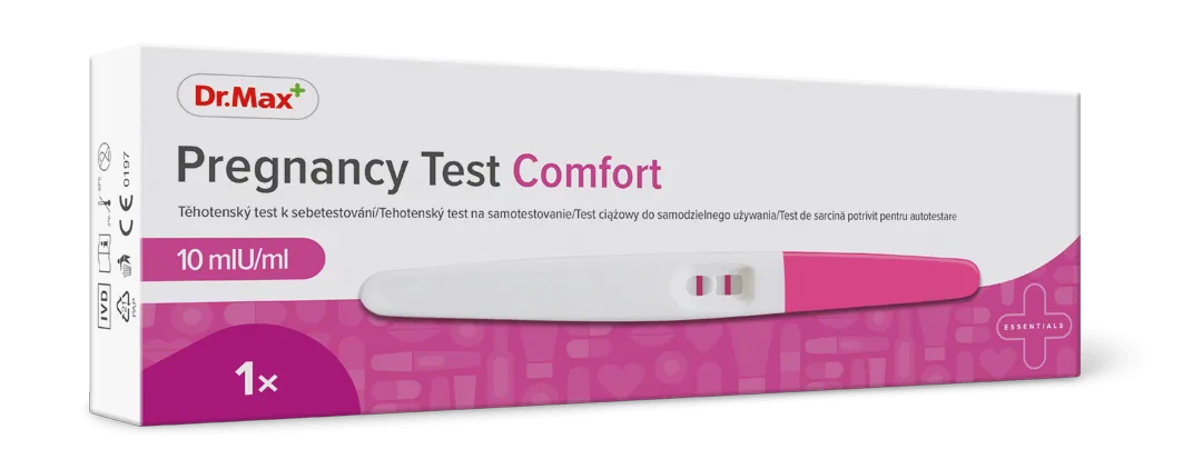 Pregnancy Test Comfort Dr.Max, test ciążowy, 1 sztuka