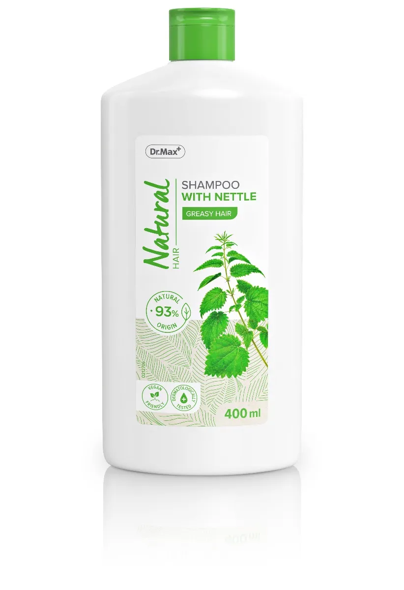Natural Hair Dr.Max, szampon z pokrzywą, 400 ml