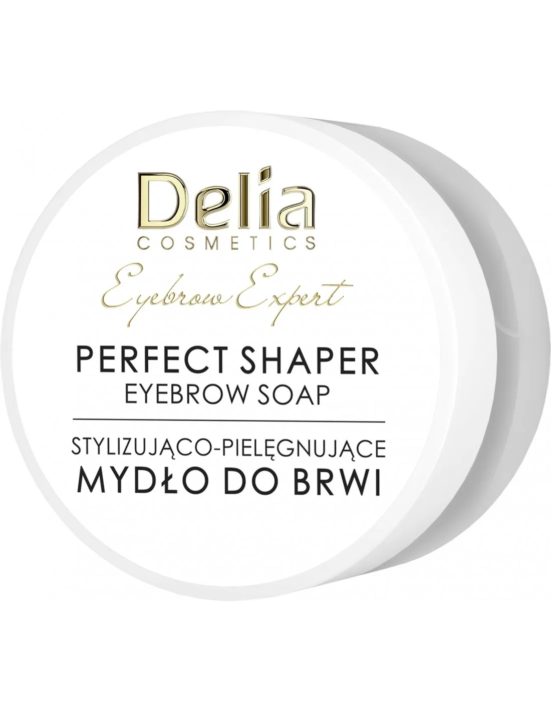 Delia Eyebrow Expert stylizująco-pielęgnujące mydło do brwi czarne, 10 ml 