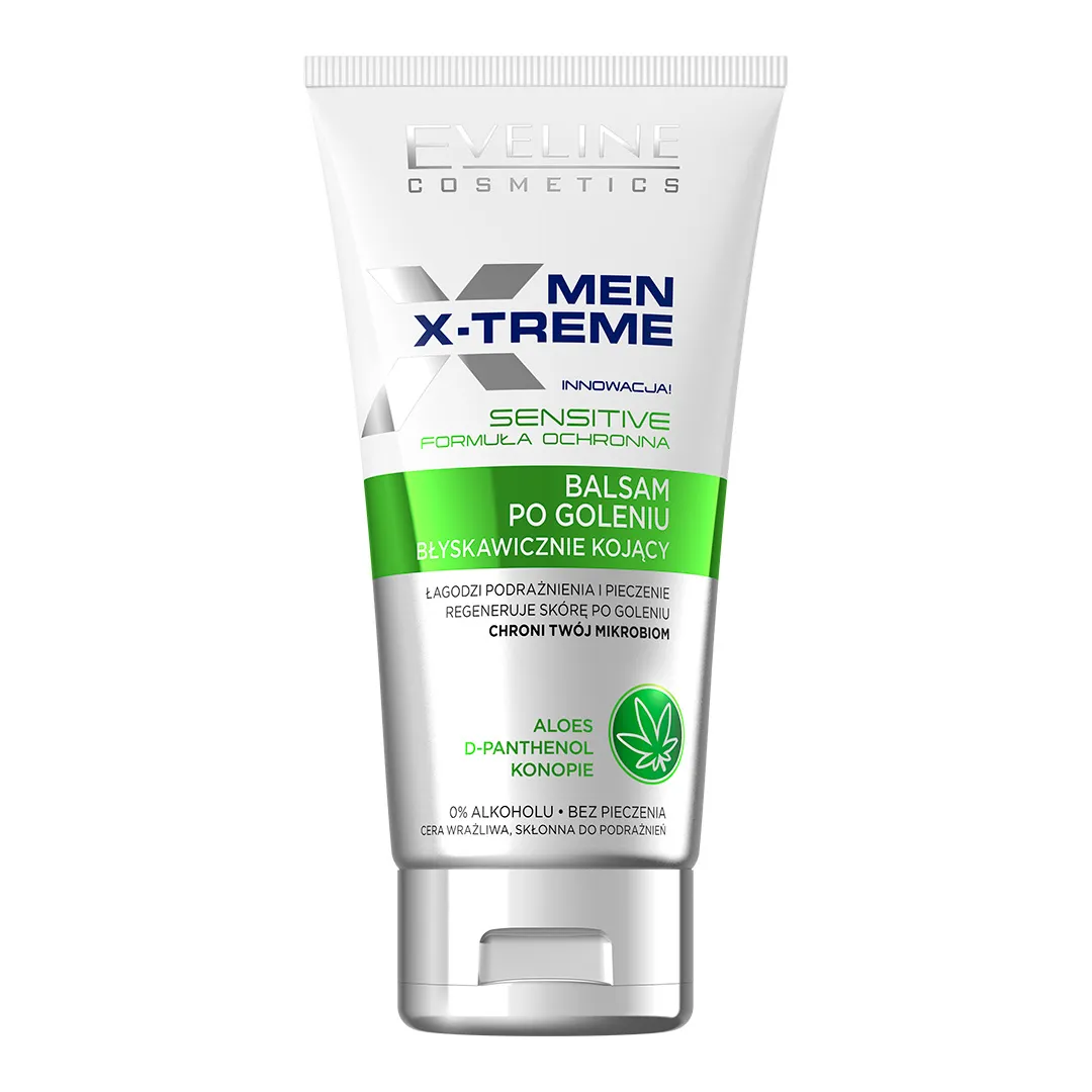 Eveline Cosmetics Men X-treme balsam po goleniu błyskawicznie kojący, 150 ml