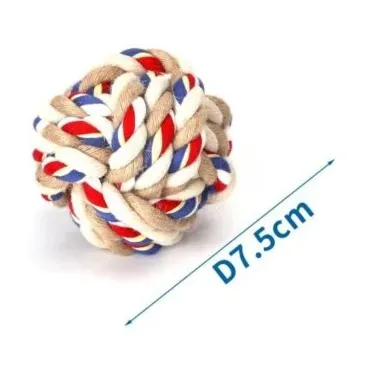 Nobleza piłka bawełniana sznurkowa 7,5 cm, 1 szt.