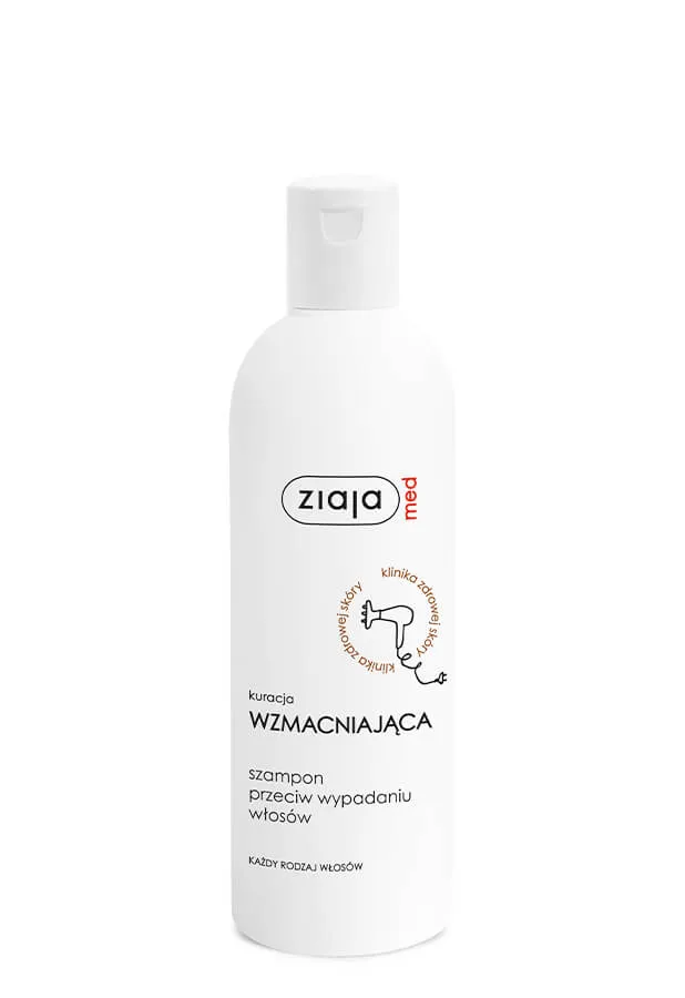 Ziaja Med Kuracja Wzmacniająca, szampon przeciw wypadaniu włosów, 300 m