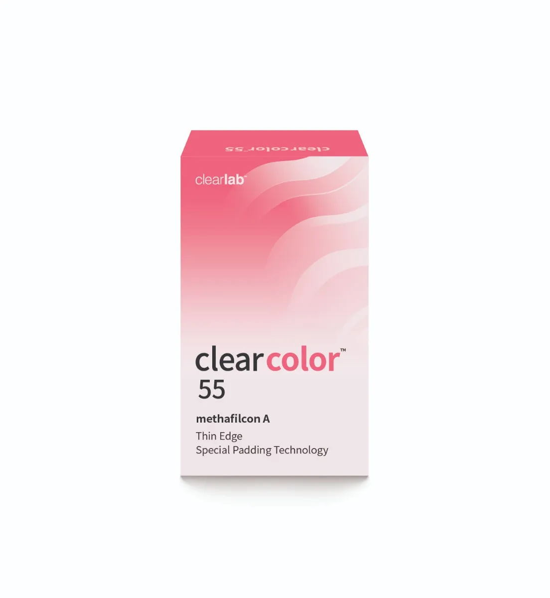 ClearLab ClearColor 55 kolorowe soczewki kontaktowe miesięczne szmaragdowe -1.50, 2 szt.