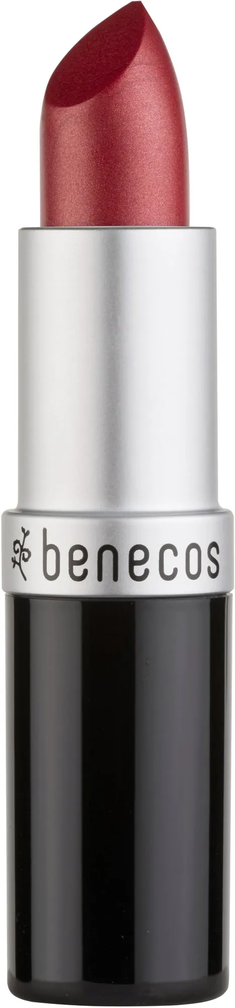 Benecos Natural naturalna kremowa szminka, chłodna czerwień (Merry Me), 4,5 g